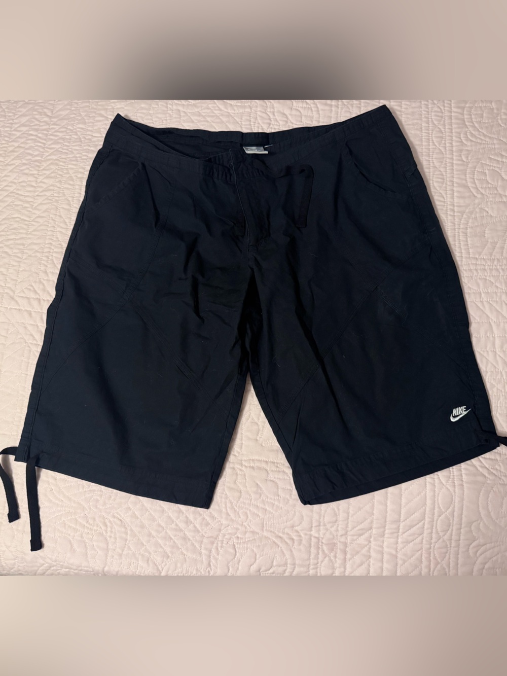 Nike Women’s Black Athletic Drawstring Shorts
